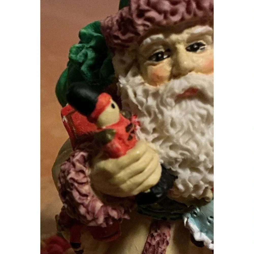 1995 Bronson Collectibles Scotland's First Footer Old World Santas By Stevenson